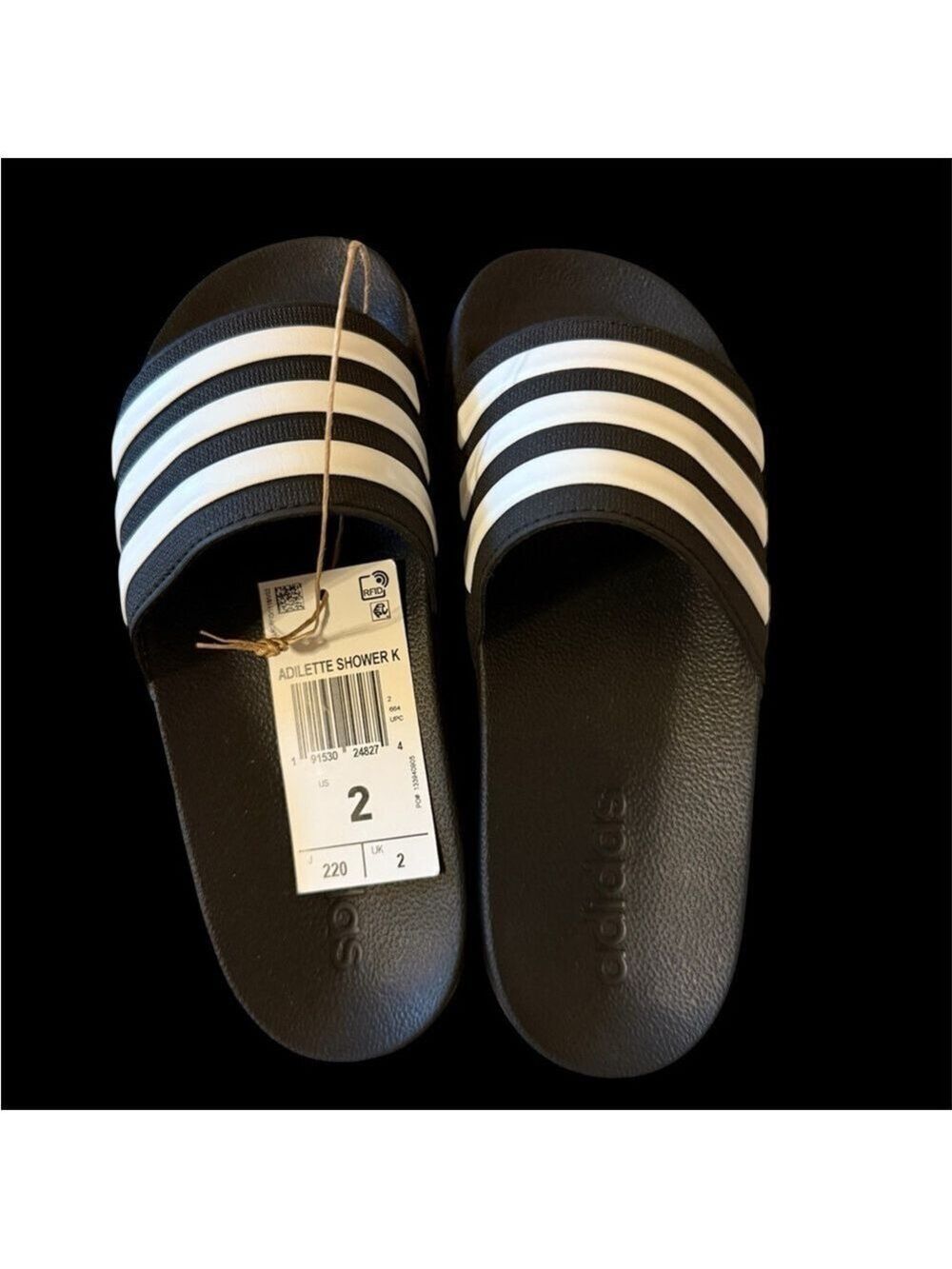 NWT Kids Addidas slides.